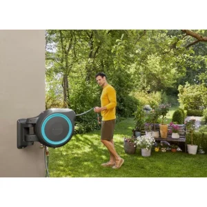 Budget ? Dévidoir Automatique Mural RollUp GARDENA XL 35 M – 1863020 ? 11
